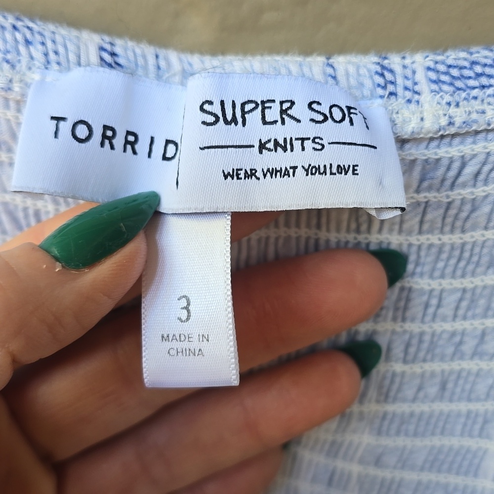 Torrid super Soft Knit Stripe Dress 3x - Picture 8 of 12
